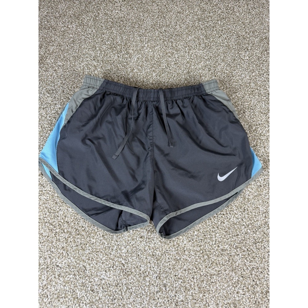 Nike Dri Fit Women's‎ Sz. S Gray/blue Classic Sport Shorts